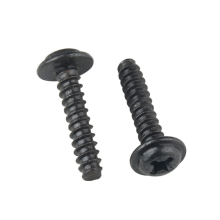 Black Carbon Steel M1.4 M1.7 M2 M2.3 M2.6 M3 M3.5 M4 PWB Phillips Pan Washer Head Self Tapping Screw